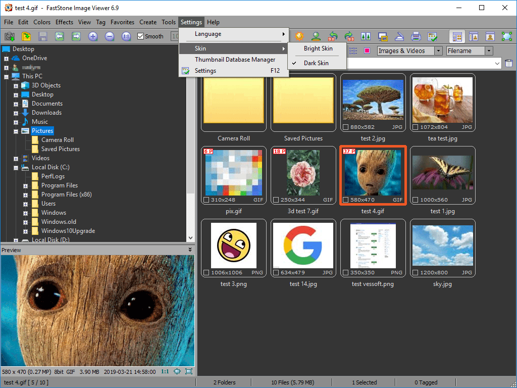 faststone image viewer 7.5