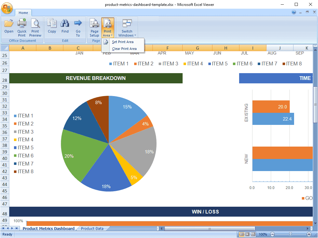 excel viewer 2018