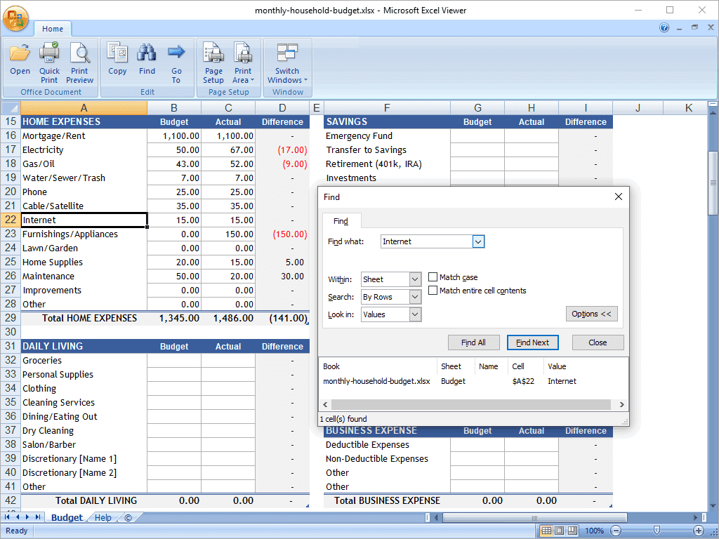 download excel viewer for windows 10